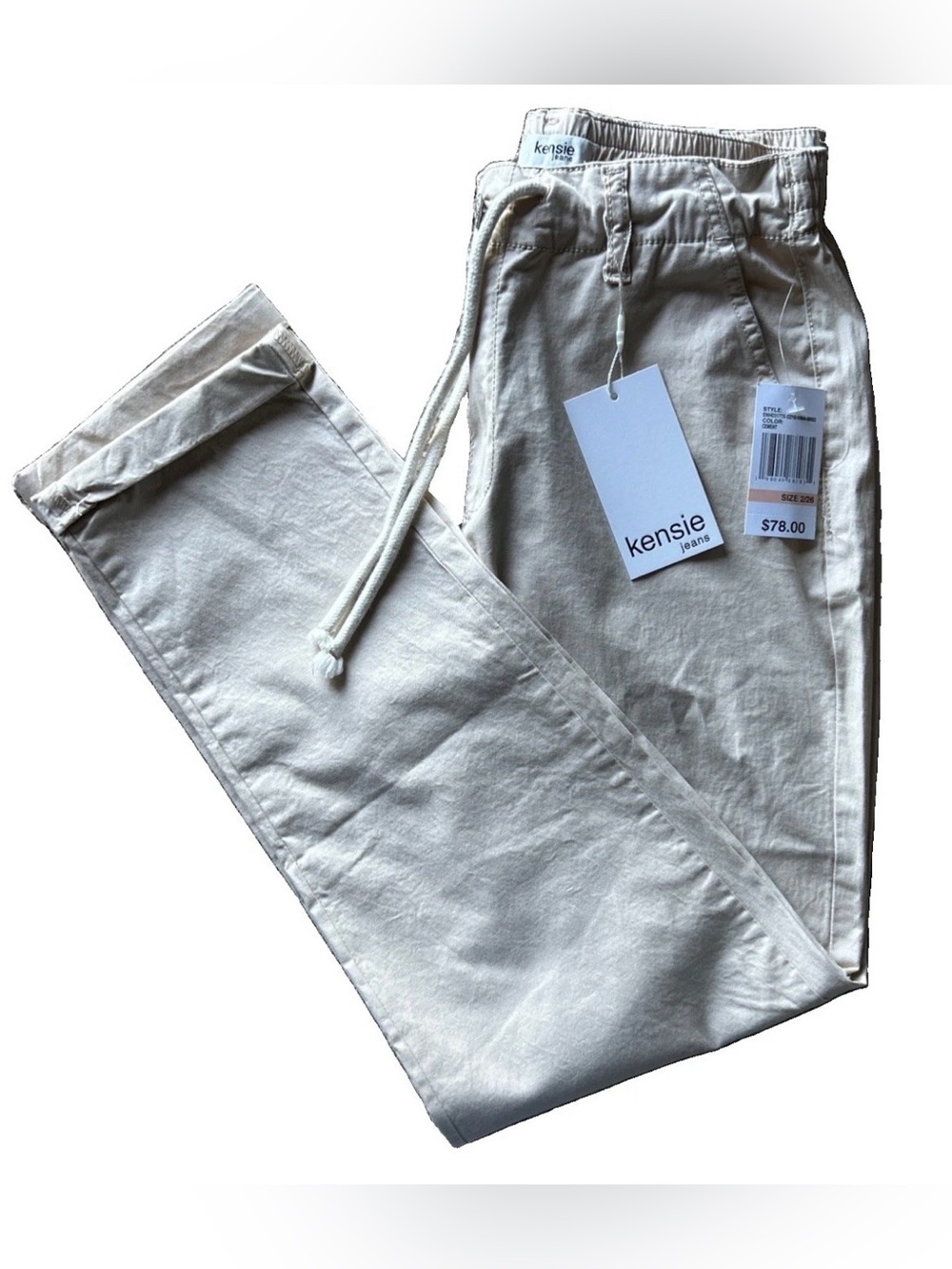 Kensie Women’s The Girlfriend Cement Size 2/26
